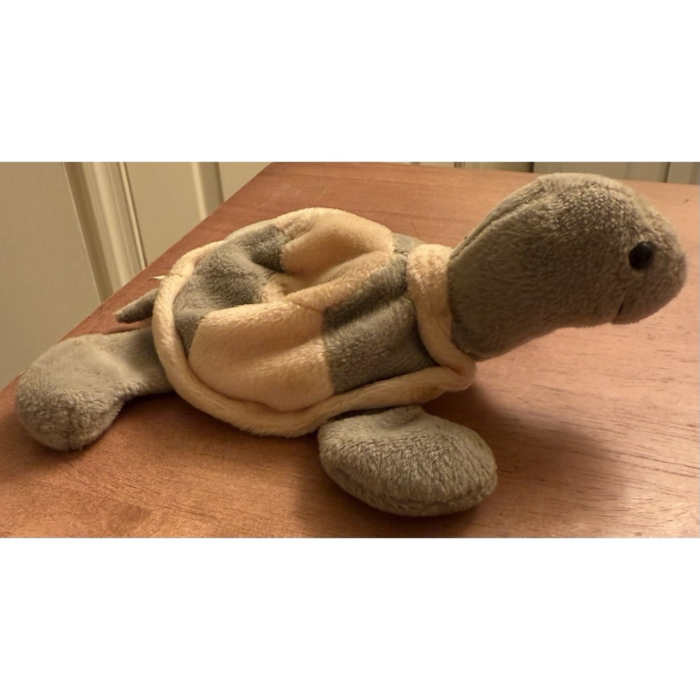 Vintage Turtle GAF Great American‎ Fun Corporation Beanie / Plush Turtle 8"